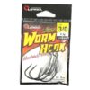 EUPRO WEIGHTED WORM HOOK WITH LEAD (2801BN) - 3/0 - 5.3g