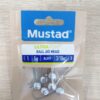 JIG HEAD, MUSTAD BALL JIG HEAD W/KEEPER BJH - 5g - 1 - 6PCS