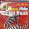 HOOK ,PROFISHING SOI RING WHITE NICKLE - 19