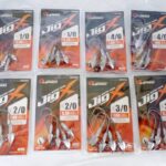 HOOK, EUPRO WORM HOOK JIG X 2810BN - 1-0 - 3.5g