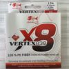 LINE,STRIKE 2 VERTEX X8  150M (RED) - 15lb