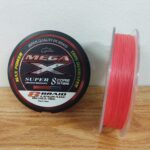 BRAIDED LINE, CASTKING MEGA-X PE BRAID (150M) WINE RED - 50lb - 3-5 - 0-22mm