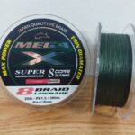 BRAIDED LINE, CASTKING MEGA-X PE BRAID (300M) DARK GREEN - 20lb - 1-5 - 0-10mm