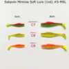 SOFT LURE, SABPOLO MINNOW 6CM - c8