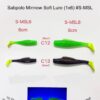 SOFT LURE, SABPOLO MINNOW 6CM - c13