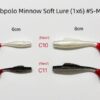 SOFT LURE, SABPOLO MINNOW 6CM - c11