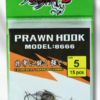 SAWA-D PRAWN HOOK 8666 - 5-15pcs