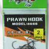 SAWA-D PRAWN HOOK 8666 - 2-15pcs