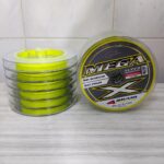 CASTKING MEGA X4 BRAIDED LINE (FLUO YELLOW) - 80lb