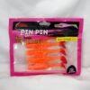 SOFT LURE, OFMER PIN PIN XTRA TOUGH 8CM - ORANGE