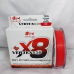 LINE, STRIKE 2 VERTEX X8 300M (RED) - 20LB