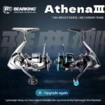 REEL, BEARKING ATHENA III SPINNING - BLACK 800
