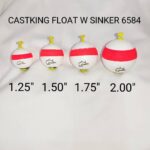 CASTKING FLOAT W SINKER (6584) 10PCS/PK - 2.00