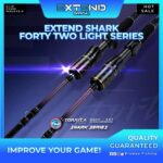ROD, EXTEND SHARK FORTY TWO 42 SERIES ROD SPINNING / CASTING - BC 581CL (1 PIECE)