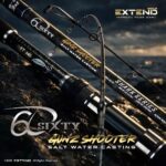 ROD, EXTEND SHARK SIXTY 60 SERIES GUNZ SHOOTER SPINNING (BUTT JOINT) - e60gs-7102mhs-pe2-4