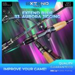 ROD, EXTEND BLUE 33 AURORA JIGGING SPINNING / CASTING (1 PIECE / BUTT JOINT) - bc-601c-pe-0-8-2-1piece