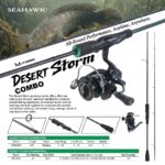 COMBO SET SPINNING SEAHAWK DESERT STORM - ROD 602M + REEL 2500